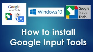 How to install and use Google Input Tools Google IME in Windows 10 2020 [upl. by Truitt744]