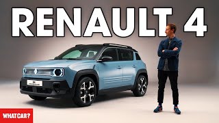 NEW Renault 4 electric SUV – even better than the Renault 5  What Car [upl. by Tezzil775]