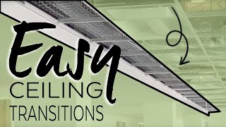 How to Make Ceiling Transitions  Axiom  Armstrong Ceiling Solutions [upl. by Denie203]