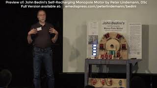 PREVIEW  John Bedinis SelfRecharging Monopole Motor by Peter Lindemann DSc [upl. by Eanod191]