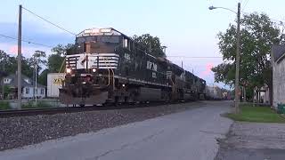 NS Louisville District Railfanning 168 WB at Harrodsburg Kentucky [upl. by Nilrak29]