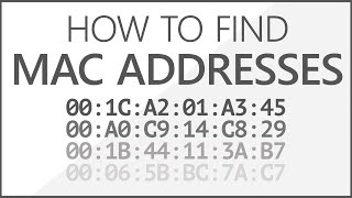 How to find MAC address on Network  MAC address finder [upl. by Sianna]