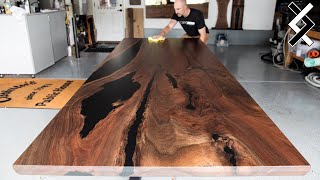 How to Finish a Table  How to Apply Rubio Monocoat [upl. by Enirac830]