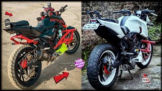 APACHE RTR 200 MODIFIED 🔥  KILLER MODIFIED 😲  MOTO VARIETY ❤️ [upl. by Amsed]