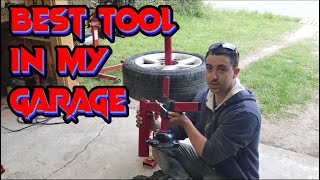 Harbor Freight Tire Changer with Duckbill Mod [upl. by Roger]