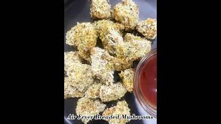 Air Fryer Breaded Mushrooms By WowChef 20 qt Air Fryer Oven Combo [upl. by Fern]