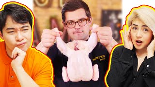 Uncle Roger Review SortedFood CHICKEN RICE ft Auntie Liz [upl. by Mcmaster]