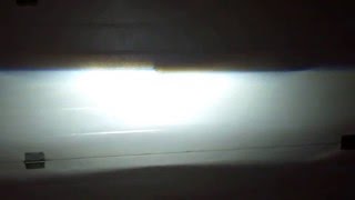 Land Rover Defender 7quot LED headlight comparison test [upl. by Aicemak]