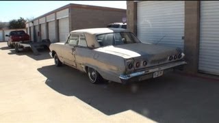 1963 Chevy ImpalaRestoring A Classic CarPart 1Beginning The Auto Restoration [upl. by Catriona]