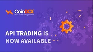 CoinDCX launches API Trading [upl. by Jemma]