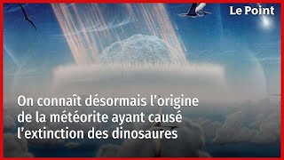 On connaît désormais l’origine de la météorite ayant causé l’extinction des dinosaures [upl. by Frieder239]