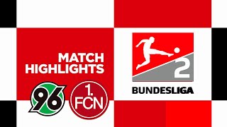 Hannover 96 vs 1 FC Nürnberg  Highlights  2 Bundesliga 2425 [upl. by Naved]