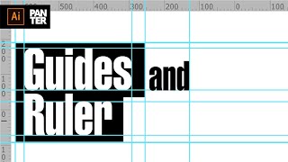 How to Use Grids and Rulers  Adobe Illustrator Tutorial [upl. by Margaretha]