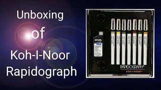 KohINoor Rapidograph unboxing [upl. by Derrick]