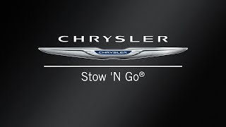 Stow N Go®  How To  2020 Chrysler Pacifica [upl. by Adlay985]