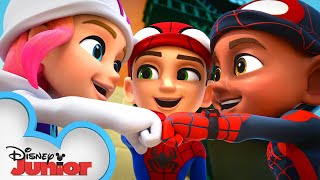 Trailer  Marvels Spidey and his Amazing Friends  disneyjunior MarvelHQ [upl. by Leinad110]