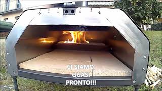 forno artigianale a legna per la pizza [upl. by Yrrep724]