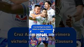 Cruz azul FC 3 vs Necaxa 1 por la jornada 4 de la liga MX 2025 [upl. by Odoric]