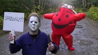 Halloween  Michael Myers Vs Kool Aid Man [upl. by Yam]