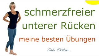 🌱 18 min schmerzfreier unterer Rücken  meine besten Übungen  ohne Geräte im Stehen [upl. by Branham]