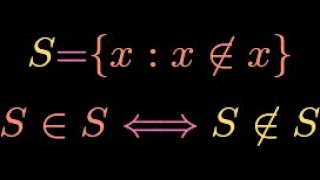 Bertrand Russells Paradox in Set Theory [upl. by Quickman333]