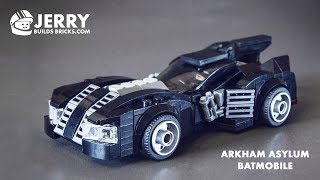 LEGO Batmobile from Batman Arkham Asylum instructions MOC 33 [upl. by Ayila]