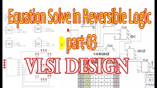 Reversible Logic Design Part03  Using Fredkin amp Toffoli Gates  VLSI Design  Reversible Computing [upl. by Randee]