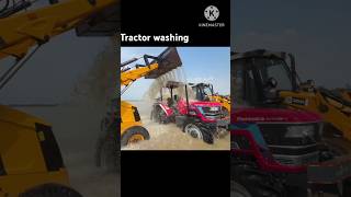 Shape kaka new song tata truck tractor jcb washing Deep water 💦 viral shorts video tractor [upl. by Milak]