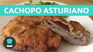 CACHOPO de Ternera ASTURIANO  Receta Tradicional [upl. by Ahsiyt]