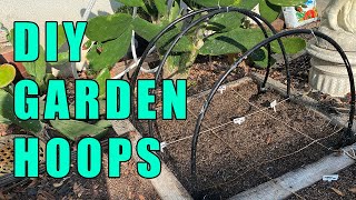 Cheap amp Easy DIY Garden Hoops Tutorial [upl. by Karena]