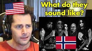 American Reacts to Norwegian Black Metal [upl. by Attenal]