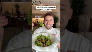 30 GÜN BOZULMAYAN SALATA SOSU TARİFİ  chef tarif yemek [upl. by Alahcim615]