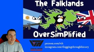 A Historian Reacts  THE FALKLANDS  Oversimplified [upl. by Nomad769]