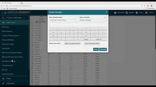 Variable Calculator Create a composite score [upl. by Ahsyla294]