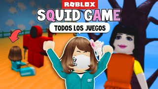 EL JUEGO DEL CALAMAR EN ROBLOX COMPLETO 😱 [upl. by Notnroht]