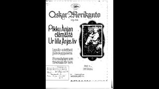 Oskar Merikanto Nukkumatti John Blund Op 112 No 1 Clark Bryan piano [upl. by Oidgime257]