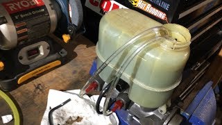 Bleeding Master Cylinder Chevy Tahoe GM Trucks [upl. by Nilyarg]