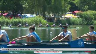 339 BJM 8 Final SM Rotsee 3 Juli 2022 Achter mit Stm Junioren U17 Rennen 41 [upl. by Annodal]