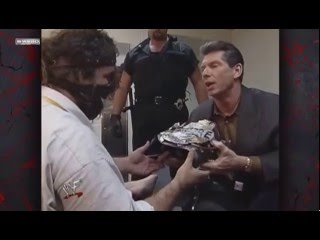 Vince Mcmahon Presents Mankind the WWF Hardcore Championship [upl. by Corbett]