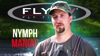 FLY TV  Nymphmaniac Nymph Fly Fishing for Grayling [upl. by Emyle]