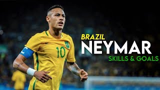 Neymar The KING in The Brazilian National Team  Skills amp Goals HD [upl. by Lovmilla]