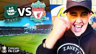 UNREAL SCENES Argyle BEAT Liverpool in the FA Cup [upl. by Jaret]