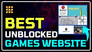 Top Best UNBLOCKED Games Websites for SCHOOL You Must Play 2023 [upl. by Errecart]