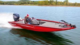 Triton 17 TX Aluminum Bass Boat [upl. by Duval736]