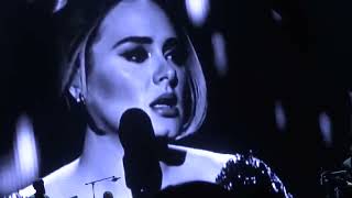 Adele Hello live Radio City Music Hall New York [upl. by Weisbart]