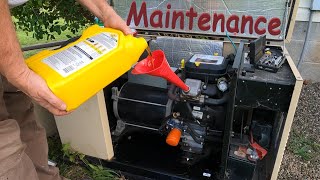 Maintaining a Generac Generator  Man About Home [upl. by Rehpotsihc457]