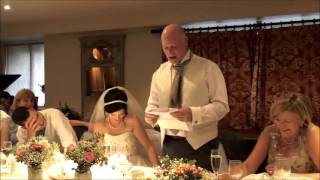 An amazing father of the brides speech [upl. by Esorlatsyrc]