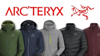 ArcTeryx top 5 jackets [upl. by Grenville]