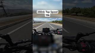 250 NK top speed 156 kesici [upl. by Otto512]