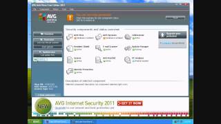 Free AntiVirus  How to Install AVG AntiVirus 2011 [upl. by Lontson]